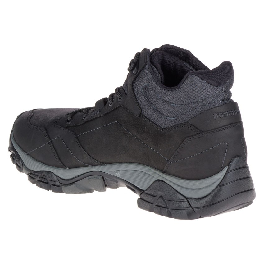 Bottes Merrell Moab Adventure Mid Waterproof Noir Homme | I.Q.UYUI